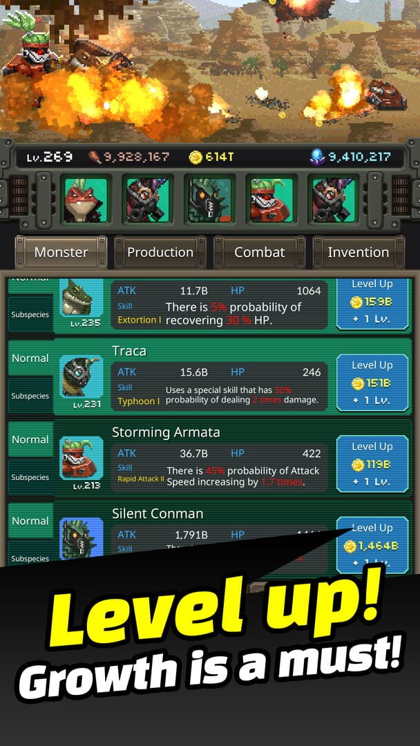 Idle Monster - Screenshot