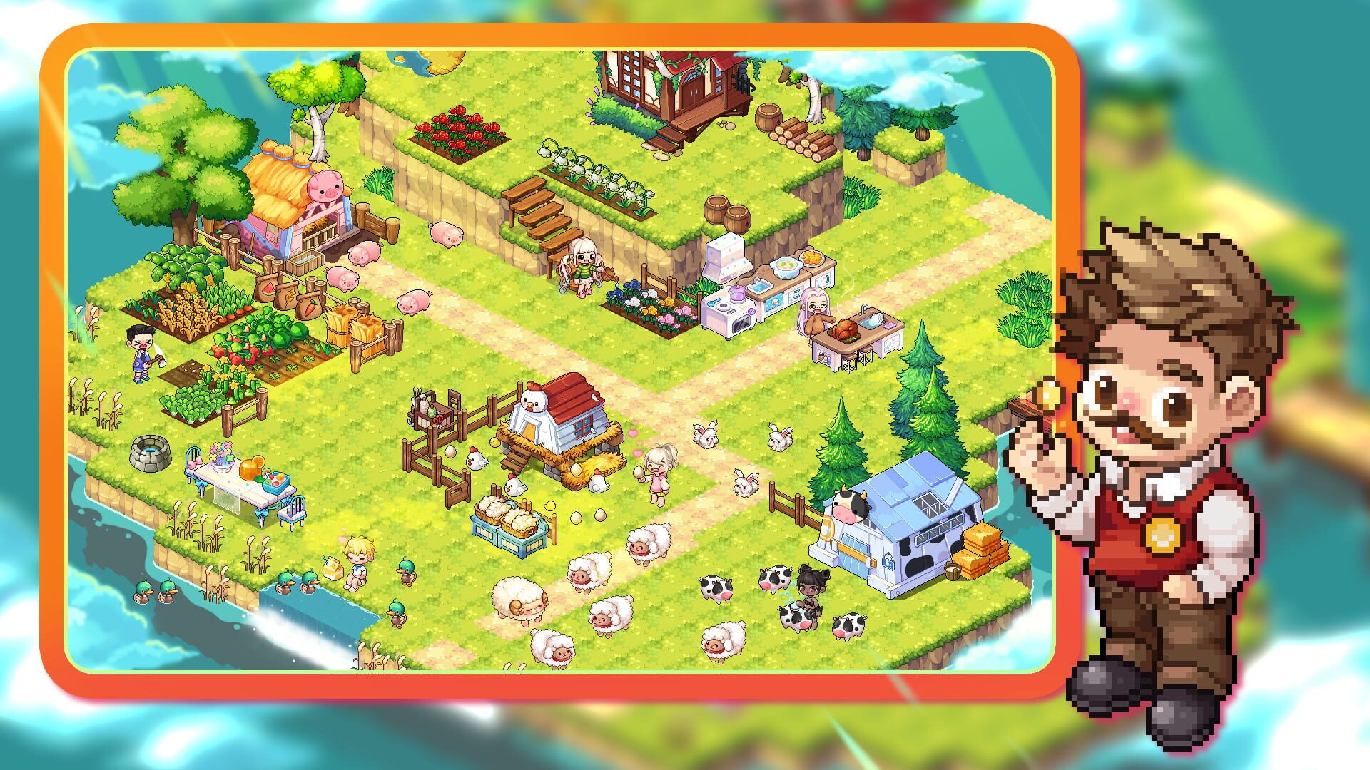 PixelTown - Screenshot