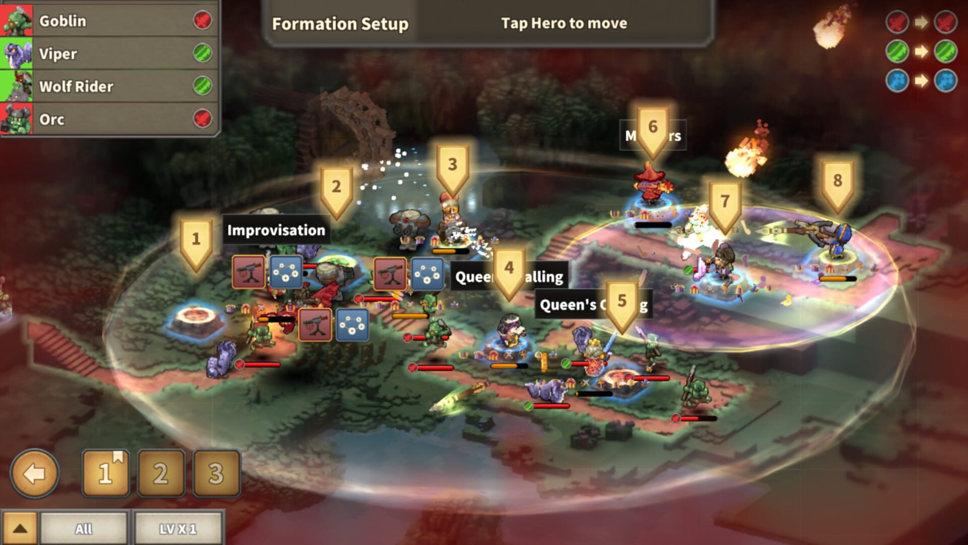 Tap Defenders - Screenshot
