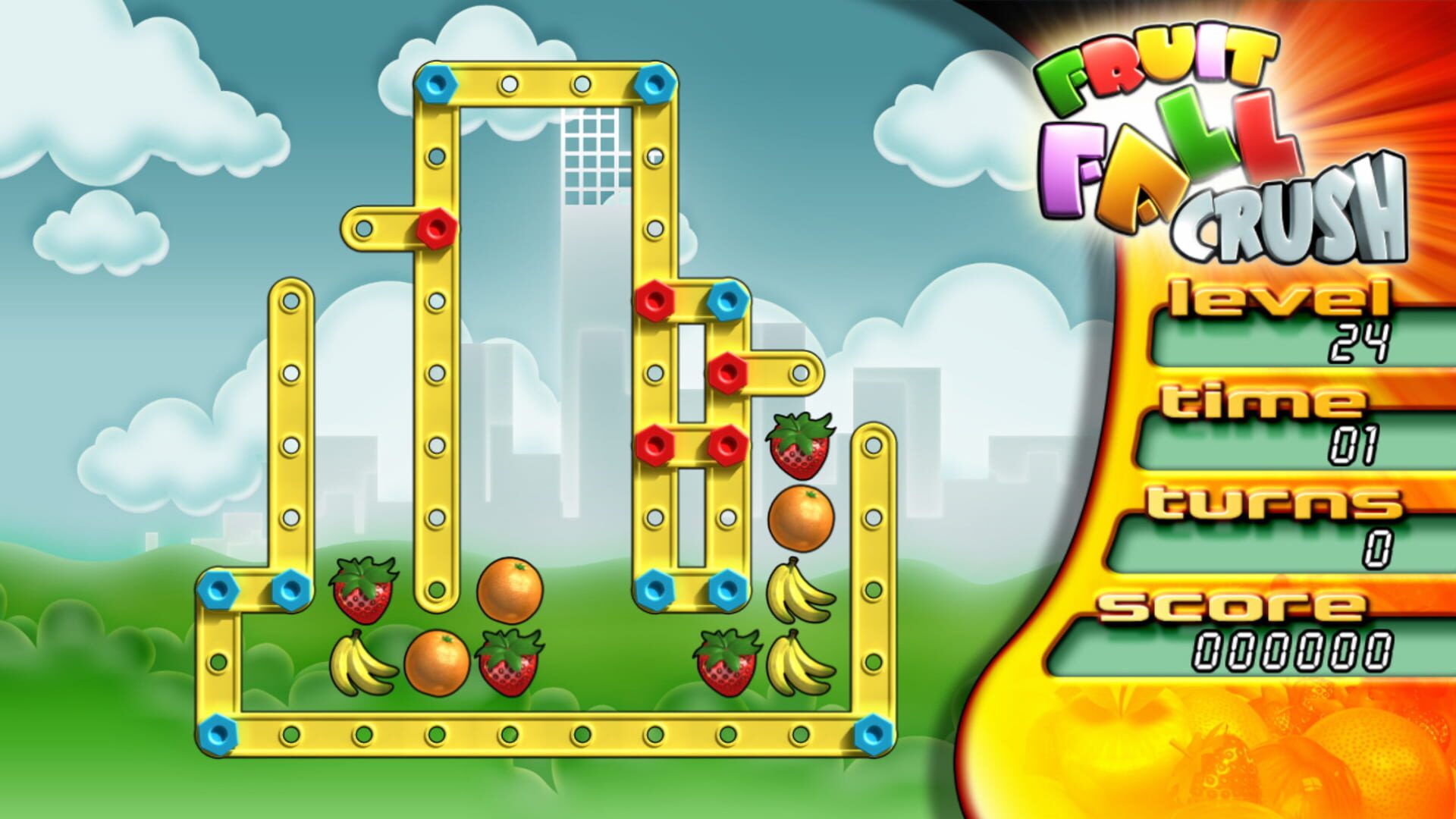 FruitFall Crush - Screenshot