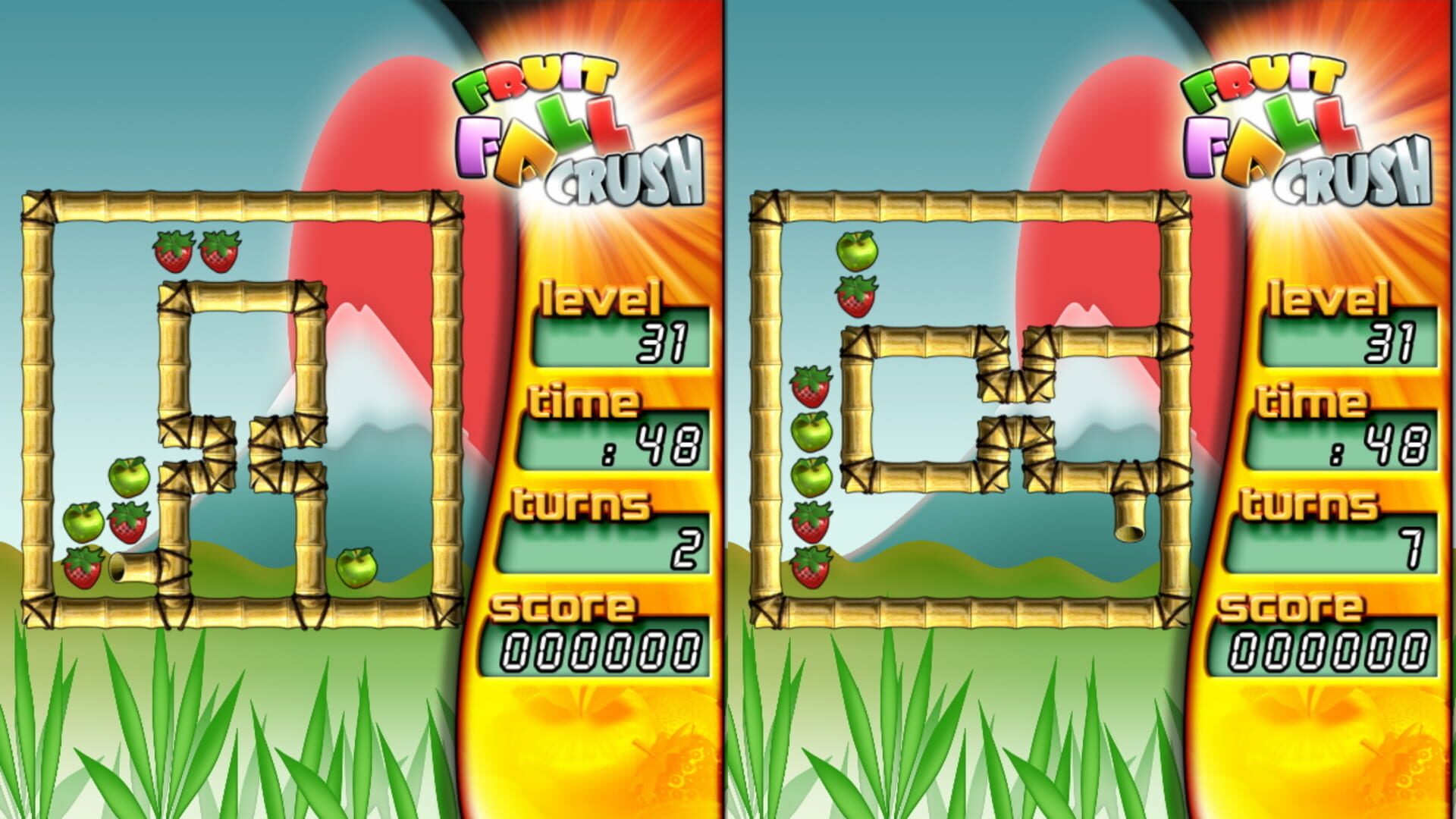 FruitFall Crush - Screenshot