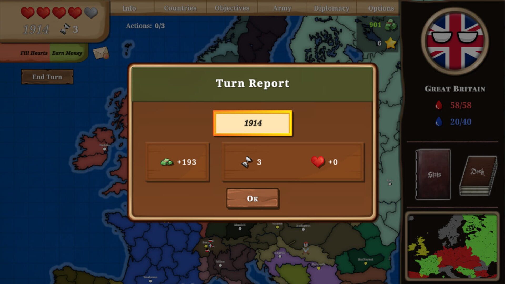 Countryball: Europe 1890 - Screenshot