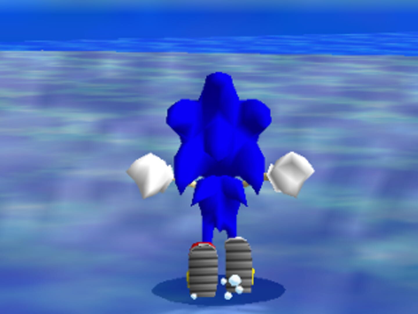 Captura de pantalla - Super Mario 64 Sonic Edition