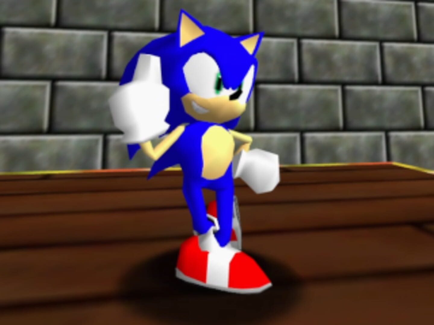 Captura de pantalla - Super Mario 64 Sonic Edition