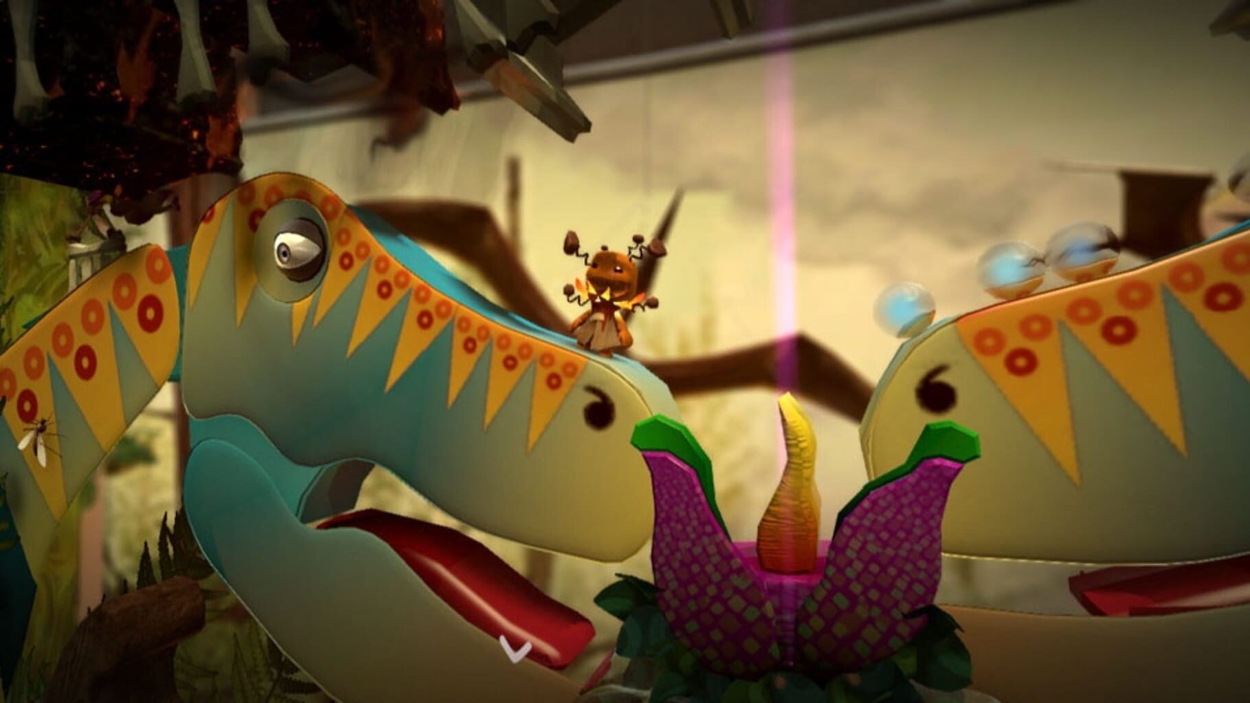Captura de pantalla - LittleBigPlanet: Sackboy's Prehistoric Moves