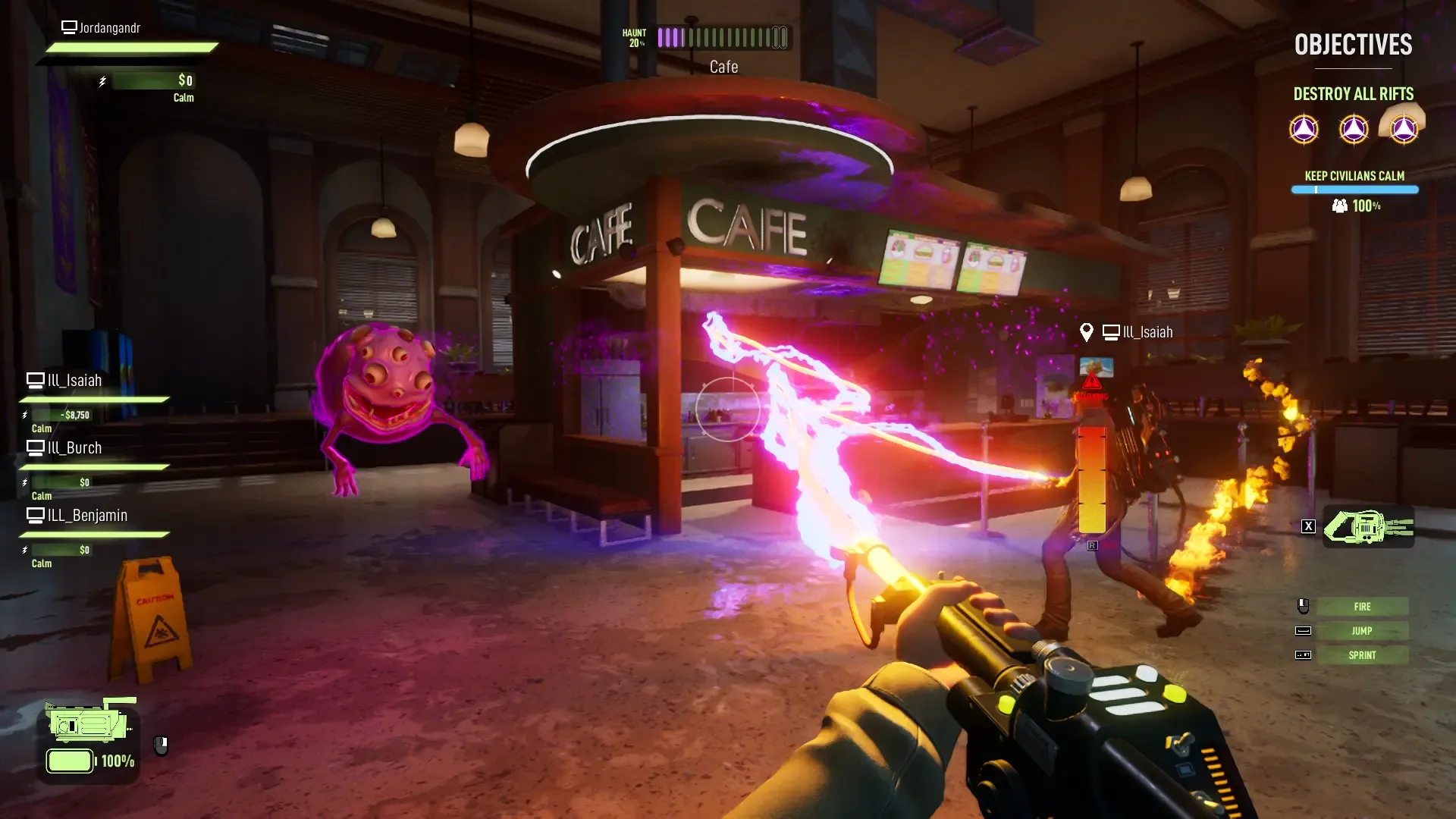Captura de pantalla - Ghostbusters: Spirits Unleashed