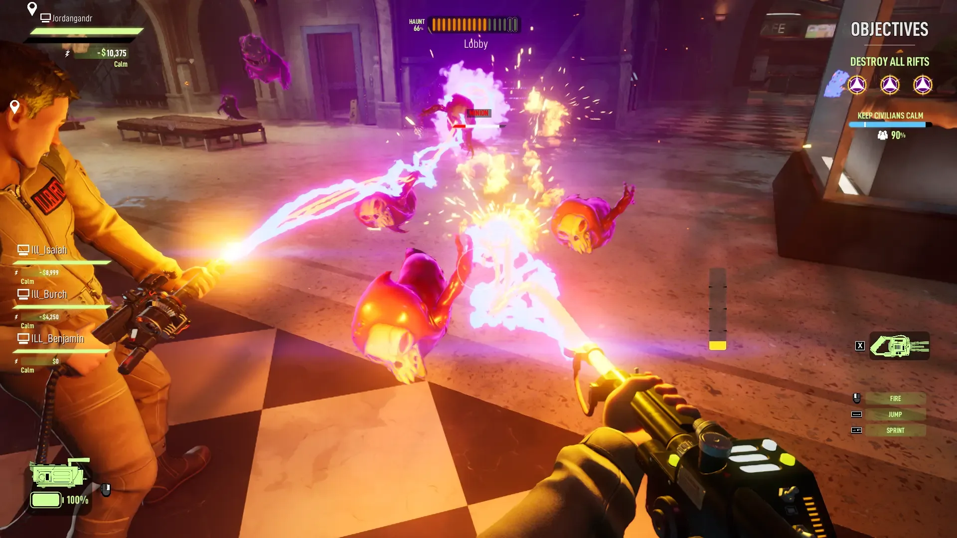 Captura de pantalla - Ghostbusters: Spirits Unleashed