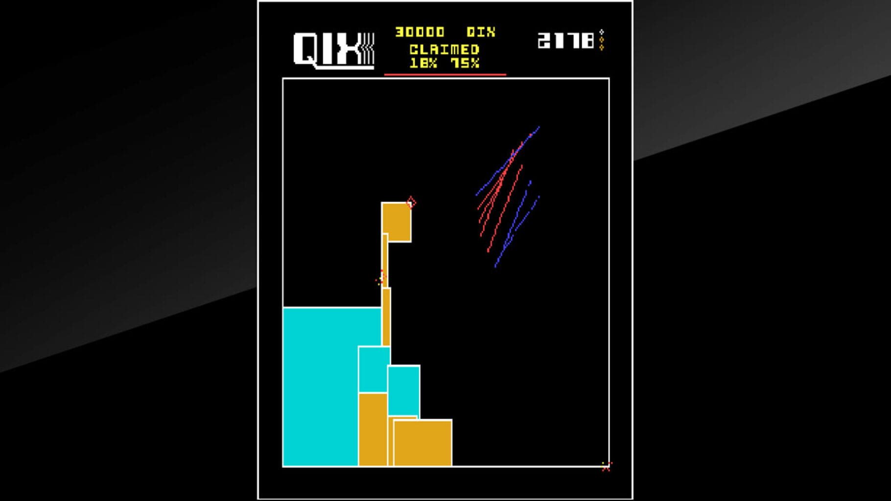 Arcade Archives: Qix screenshot