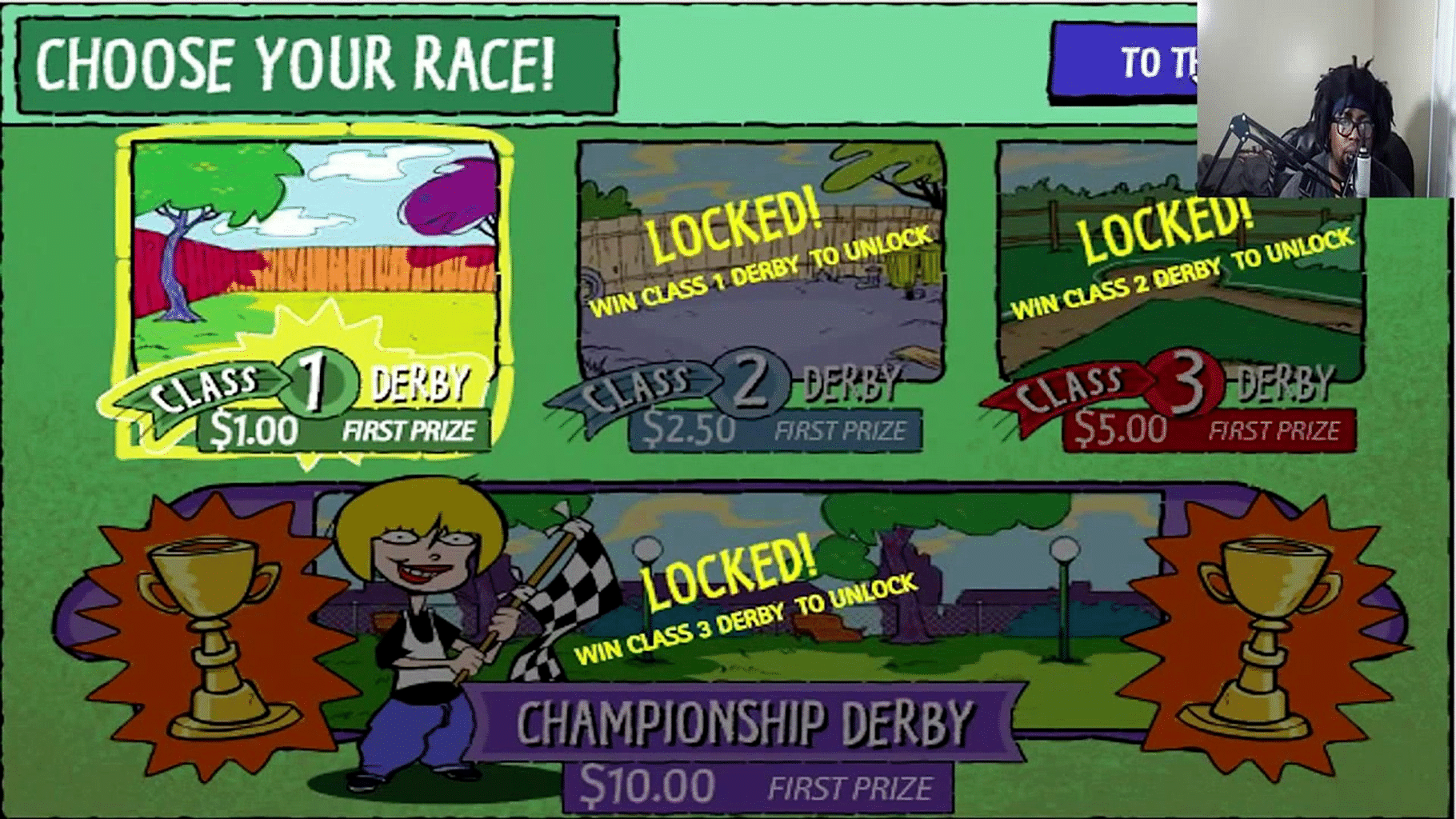 Ed, Edd n Eddy: Cul de Sac Smash II - Wheels of Fury screenshot