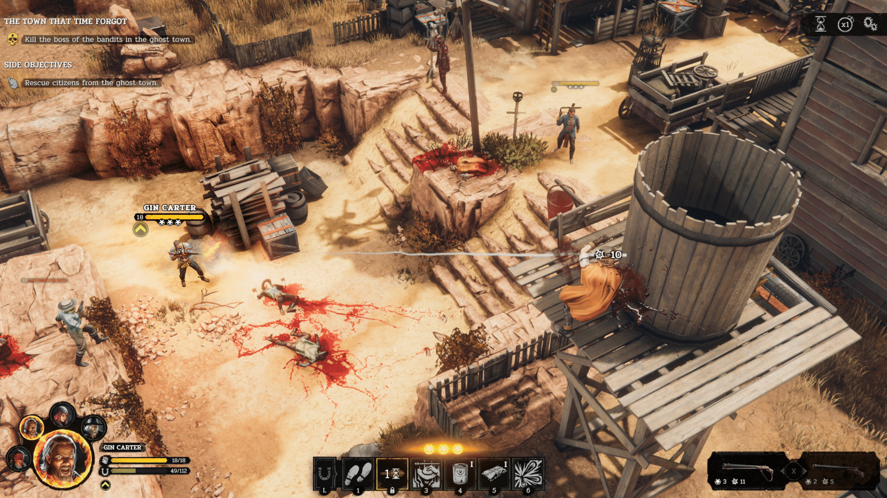 Hard West 2 screenshot