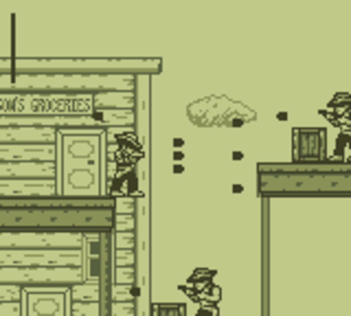 Gunman Clive Game Boy Edition screenshot