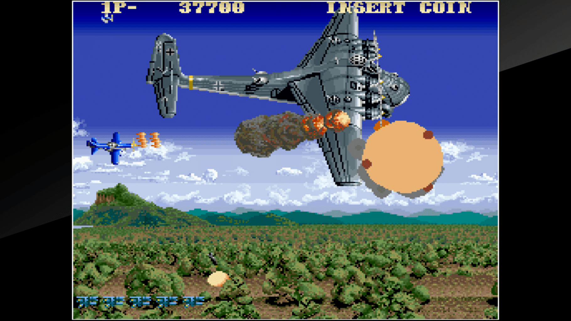 Arcade Archives: USAAF Mustang screenshot