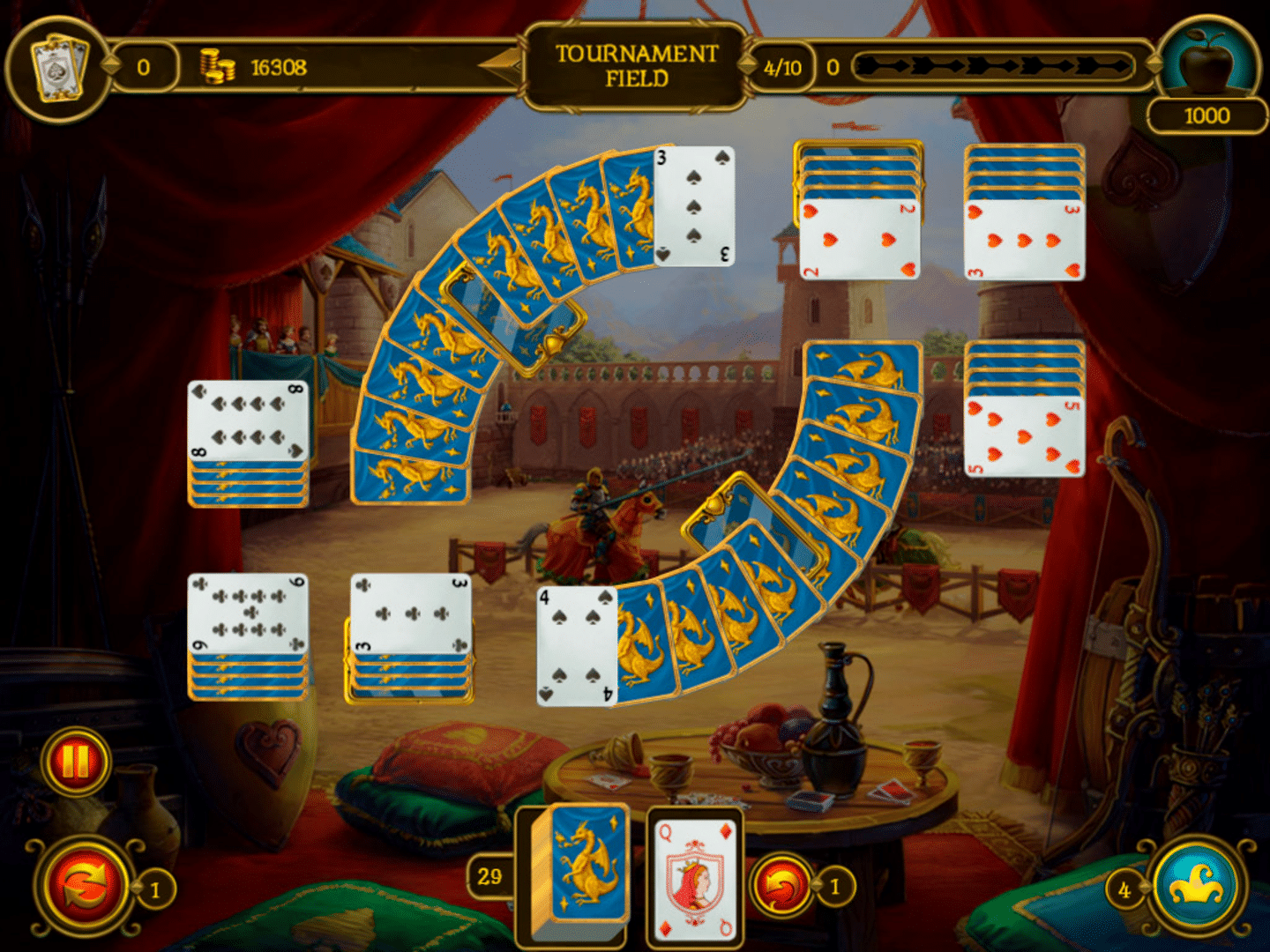 Knight Solitaire screenshot