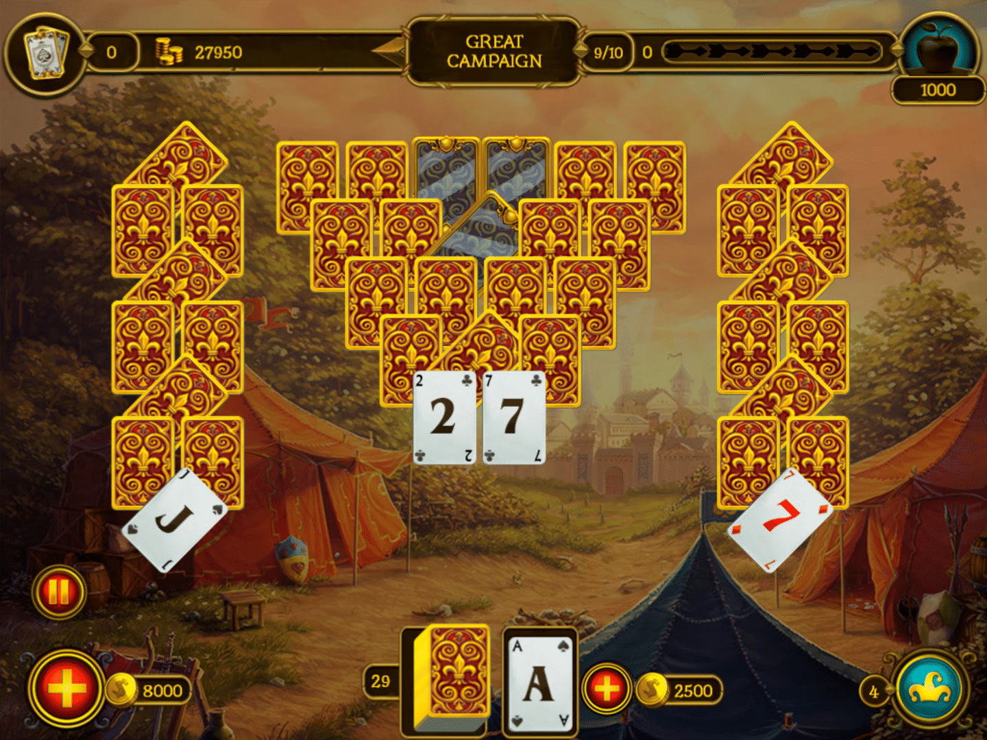 Knight Solitaire screenshot