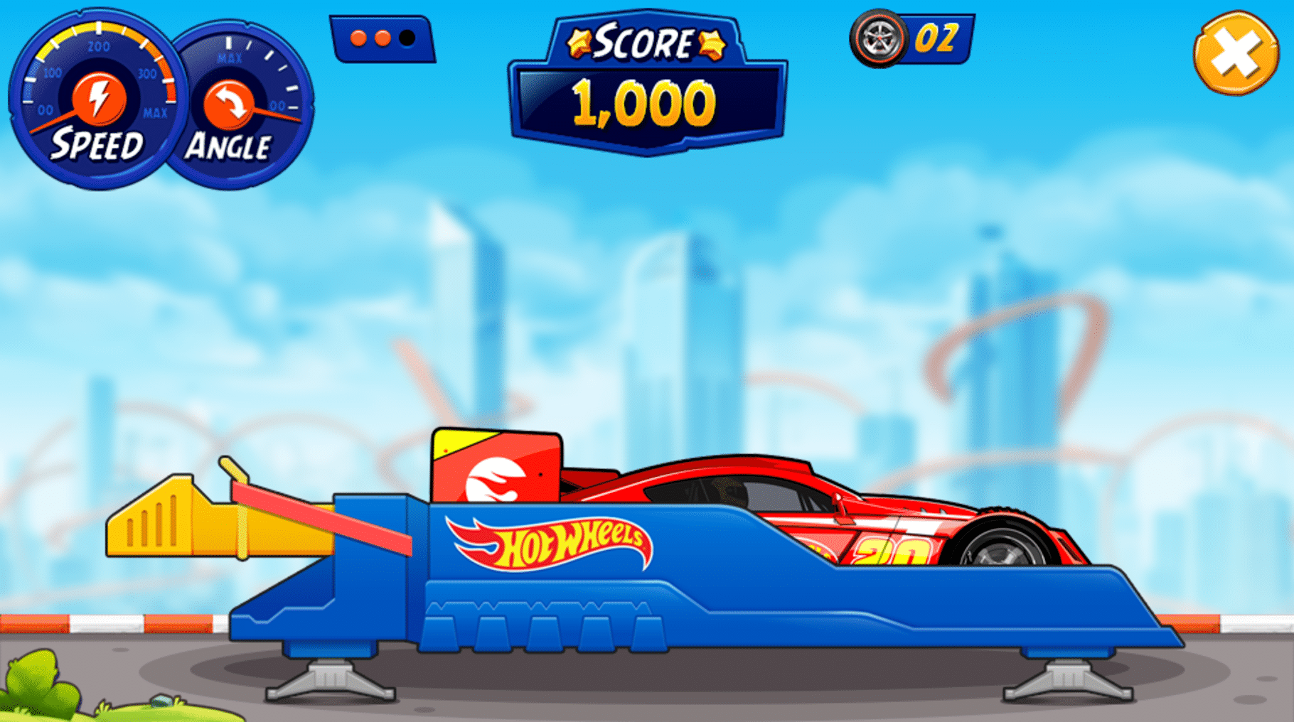 Angry Birds Hot Wheels Smashup screenshot