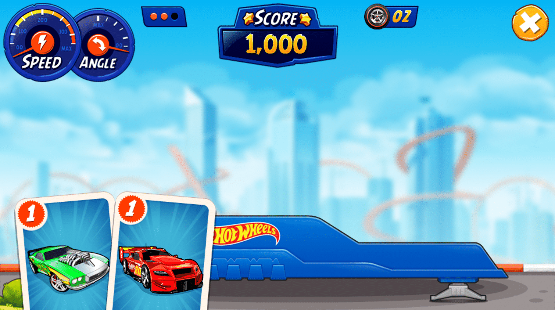 Angry Birds Hot Wheels Smashup screenshot