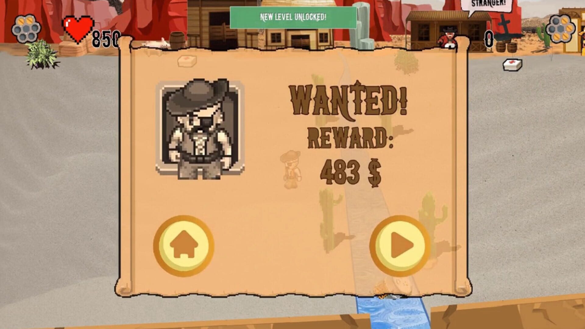 Wild West Gringos - Screenshot