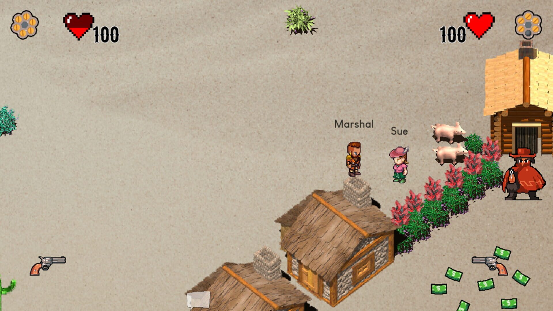 Wild West Gringos - Screenshot