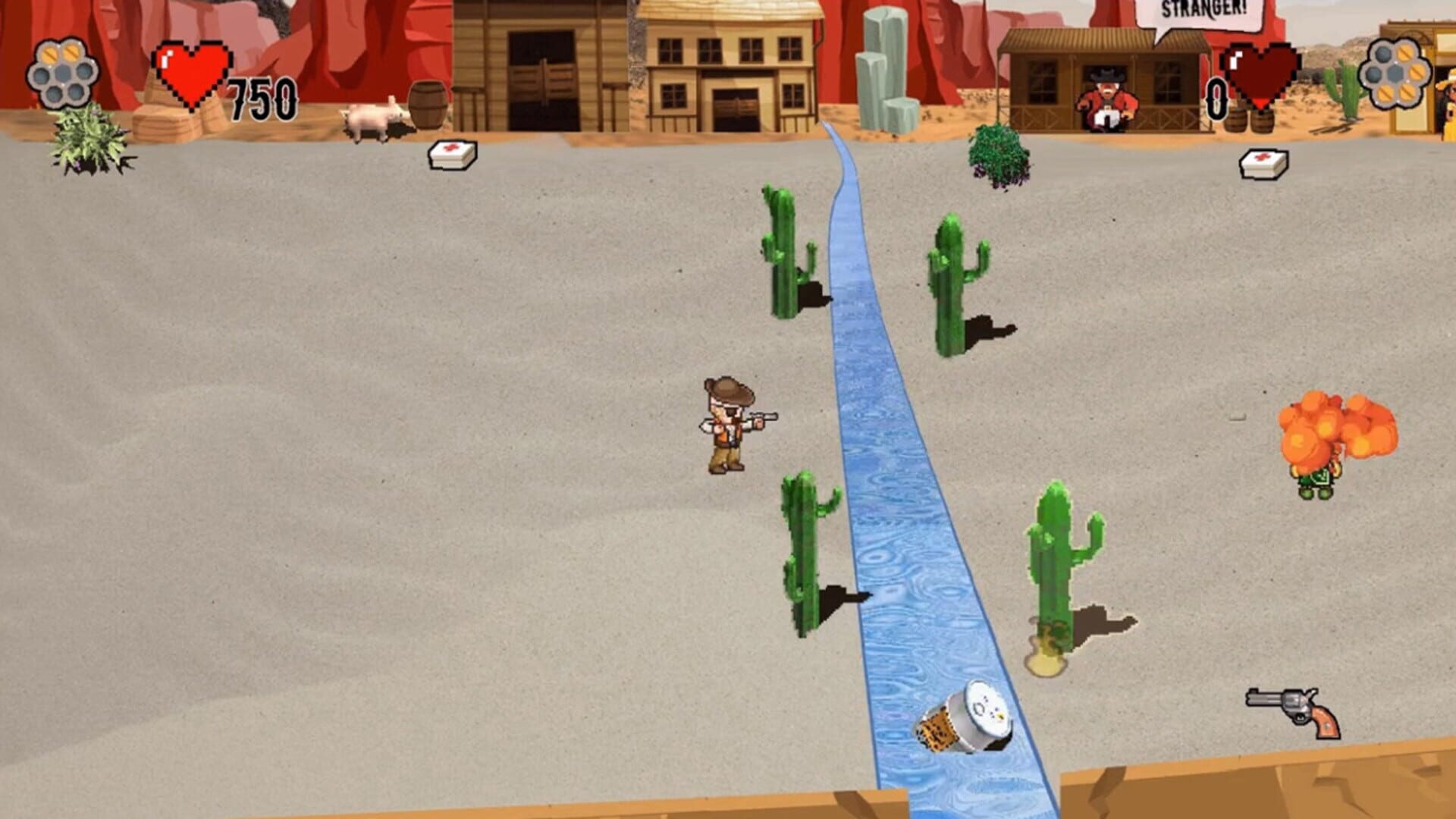 Wild West Gringos - Screenshot