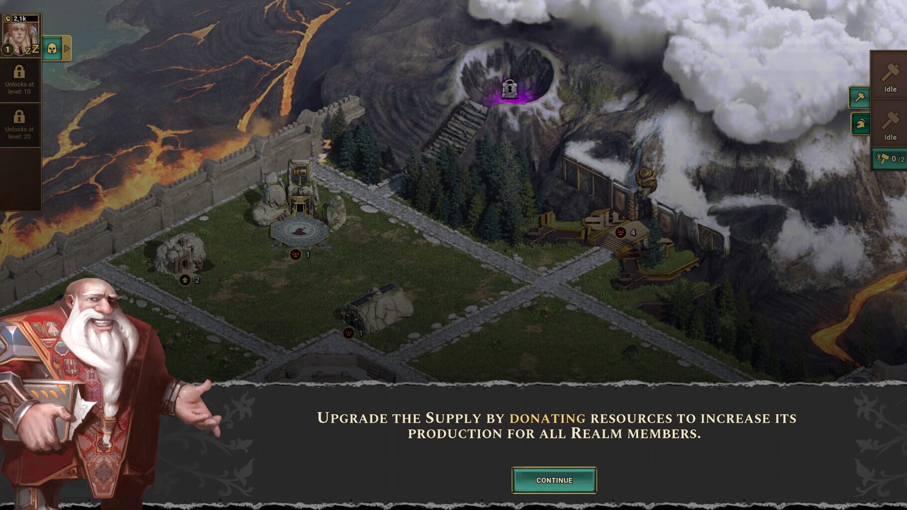 Captura de pantalla - Arkheim: Realms at War