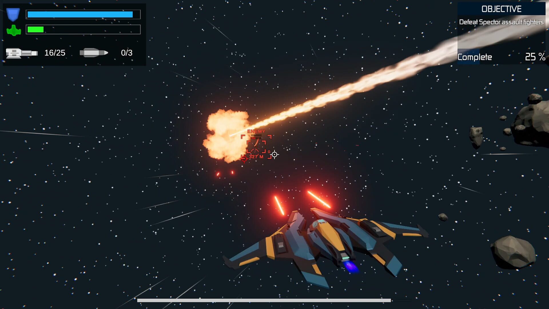 Aster Force - Screenshot
