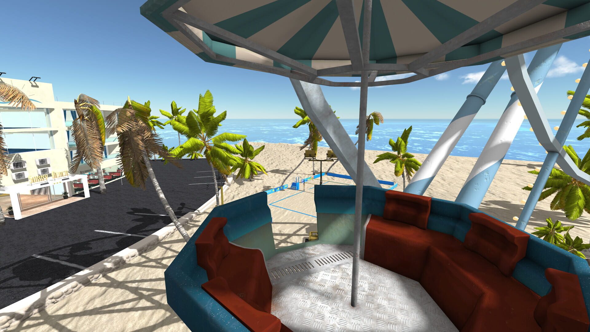Virtua Volleyball - Screenshot