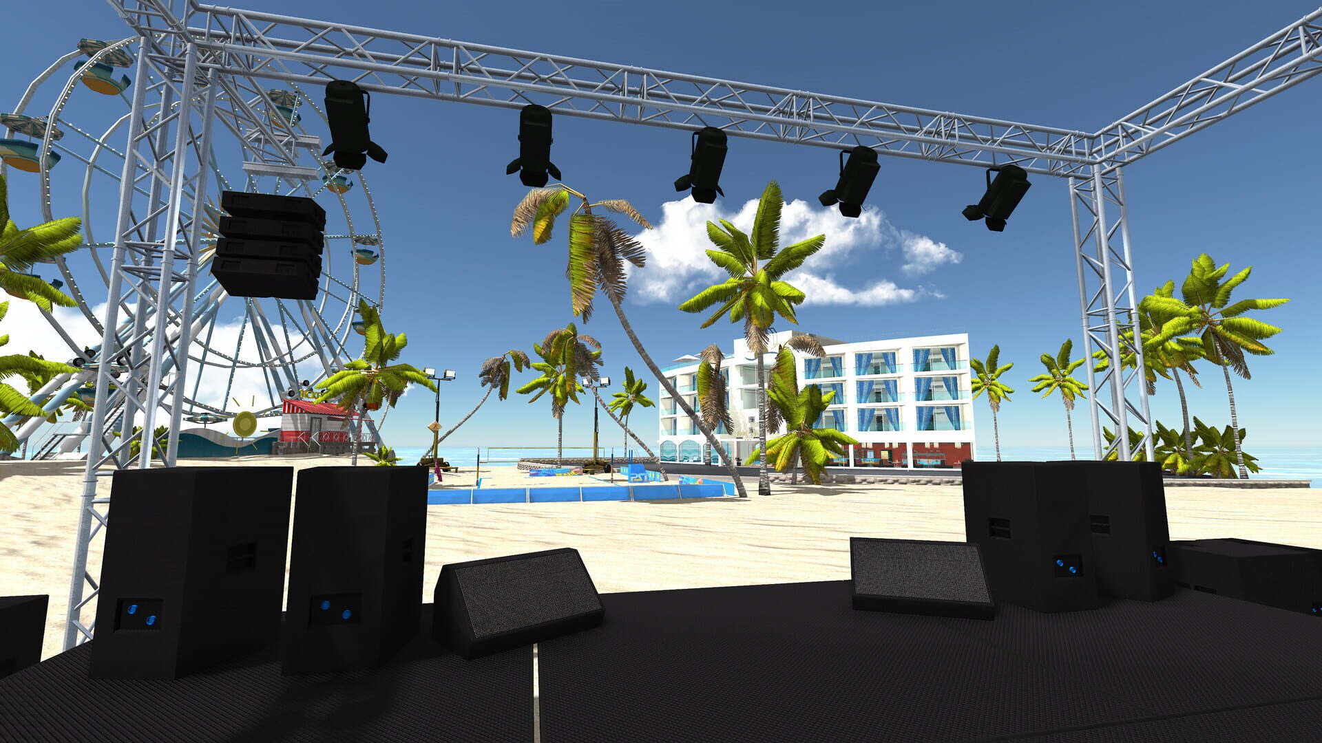 Virtua Volleyball - Screenshot