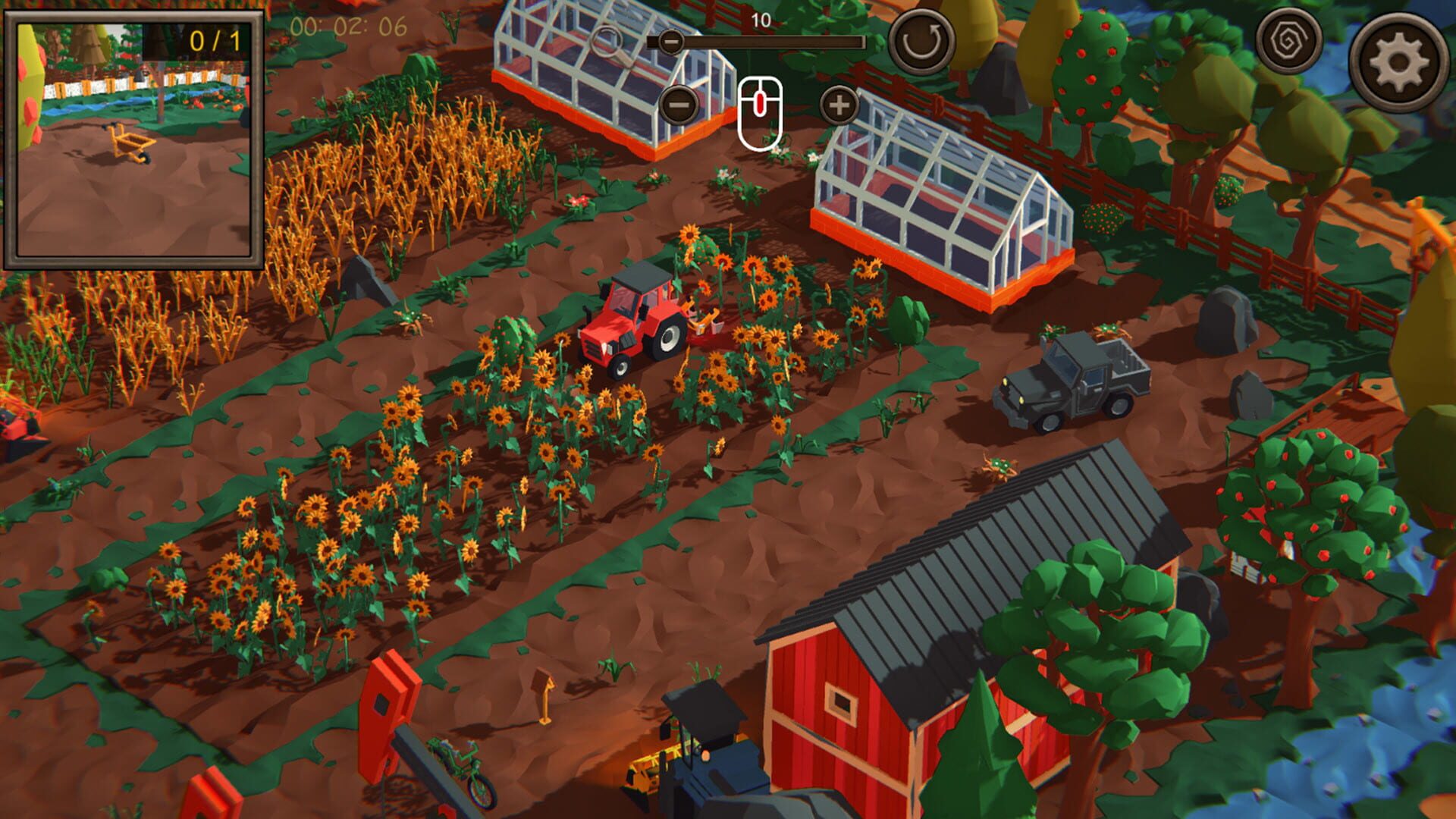 Hidden Farm Top-Down 3D - Screenshot