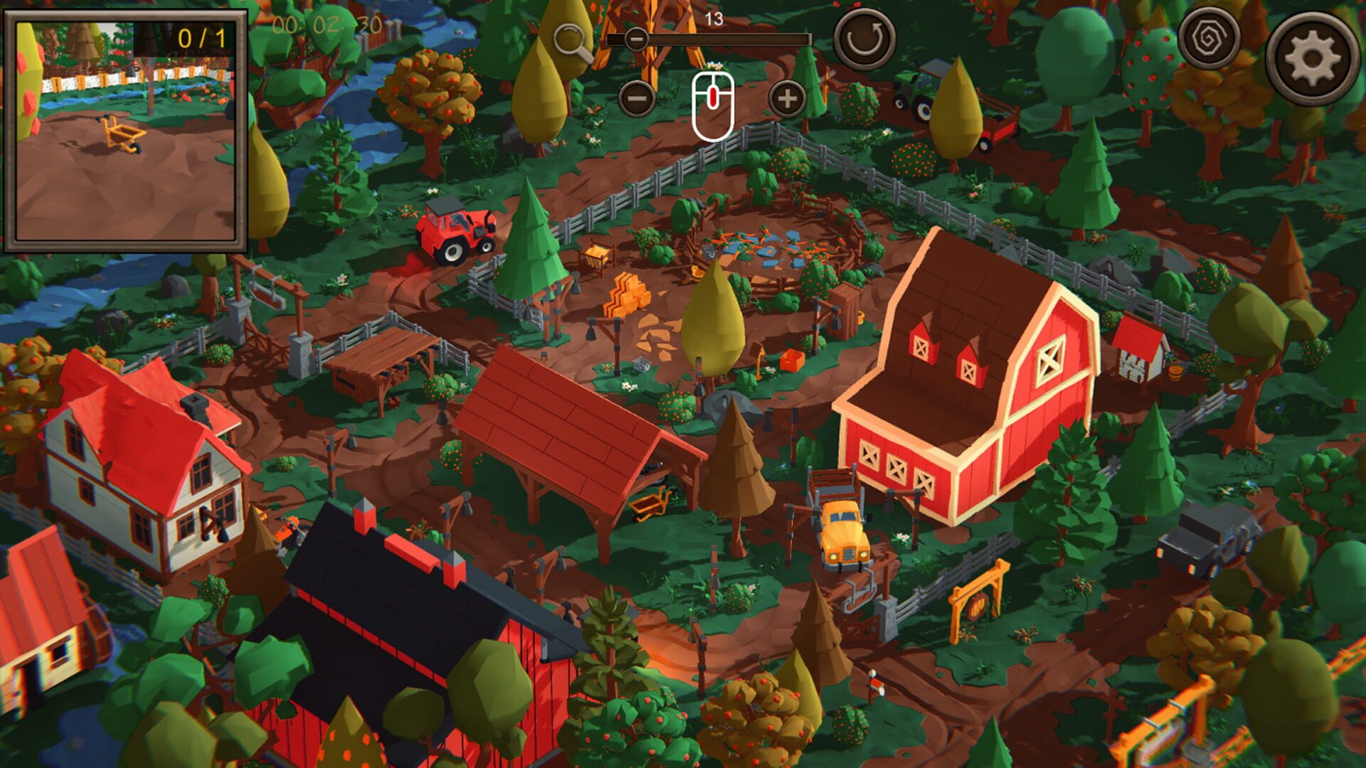 Hidden Farm Top-Down 3D - Screenshot