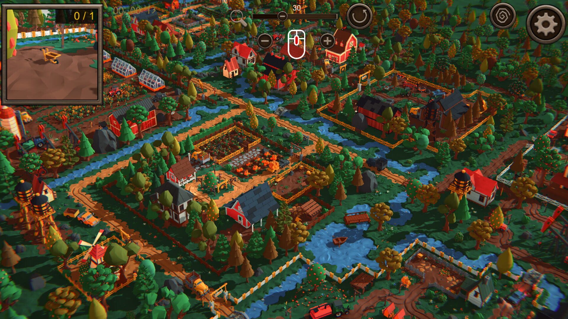 Hidden Farm Top-Down 3D - Screenshot