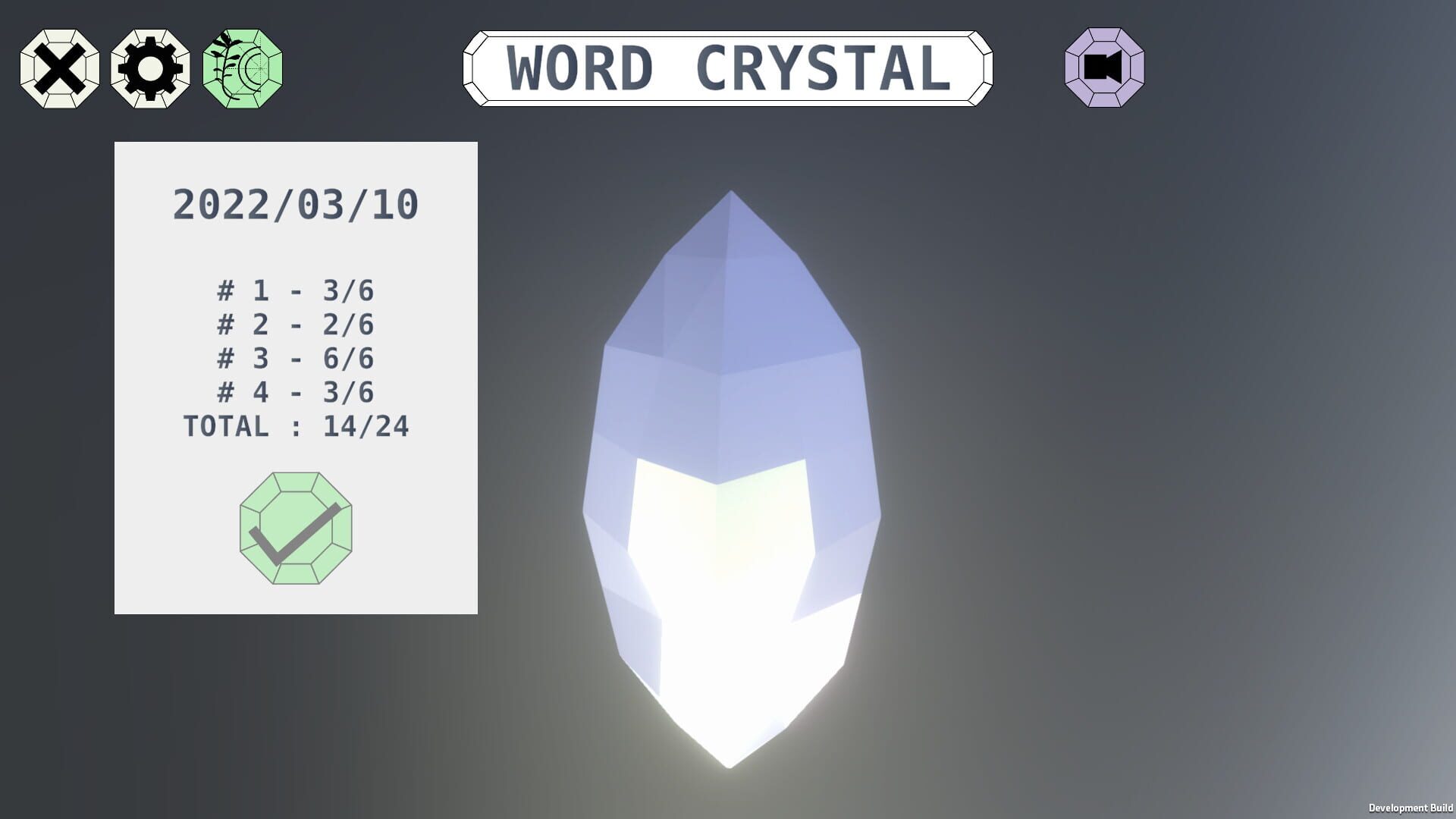 Word Crystal - Screenshot