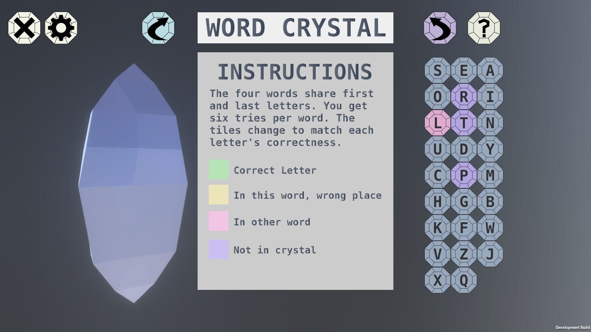 Word Crystal - Screenshot