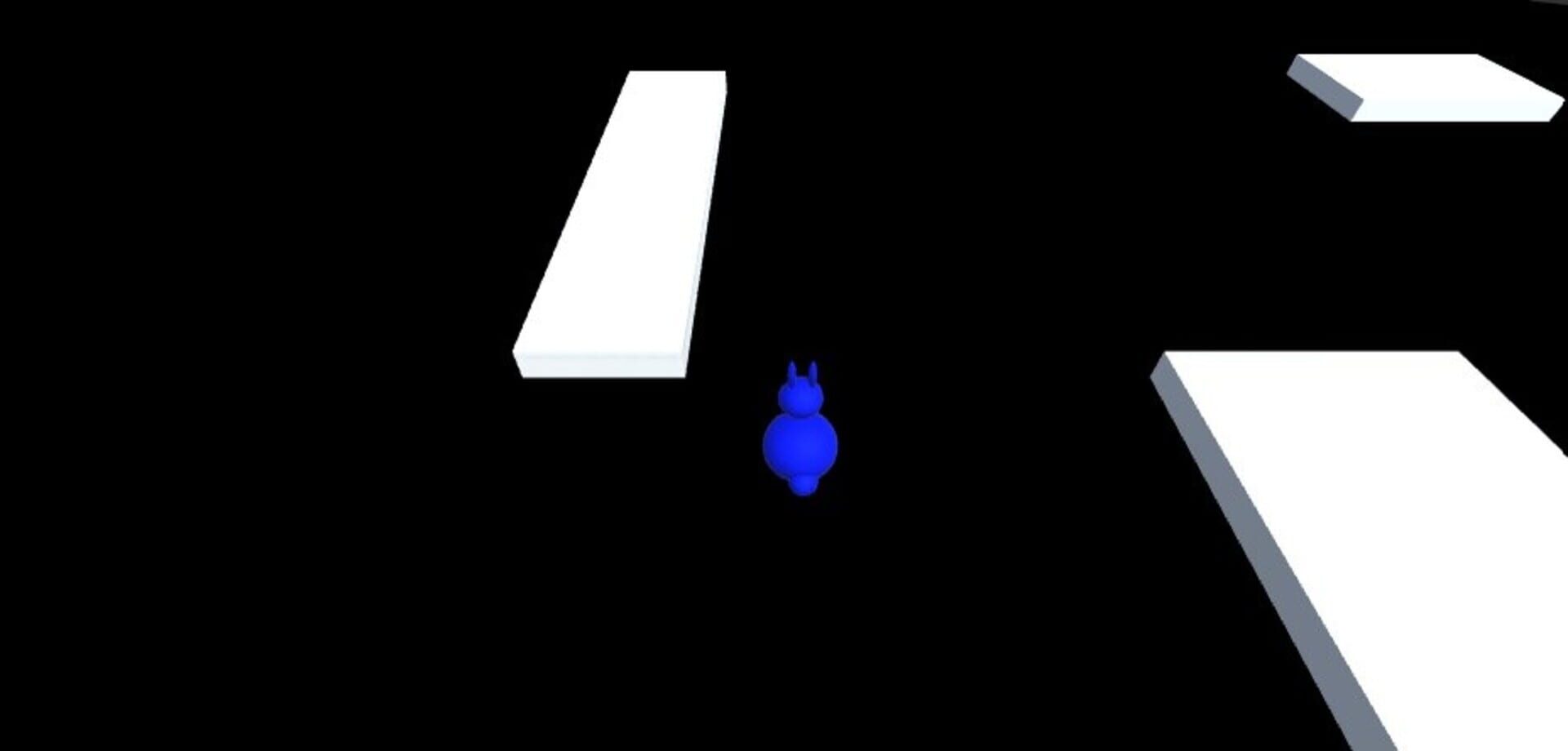 Blue rabbit a world of shapes and lost colors - Screenshot