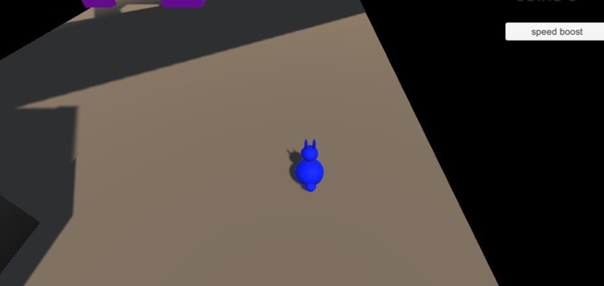 Blue rabbit a world of shapes and lost colors - Screenshot