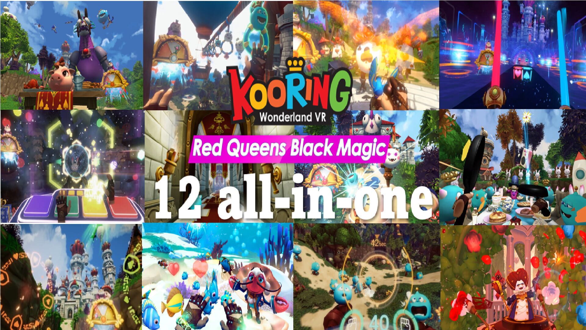 Kooring VR Wonderland: Red Queen's Black Magic - Screenshot