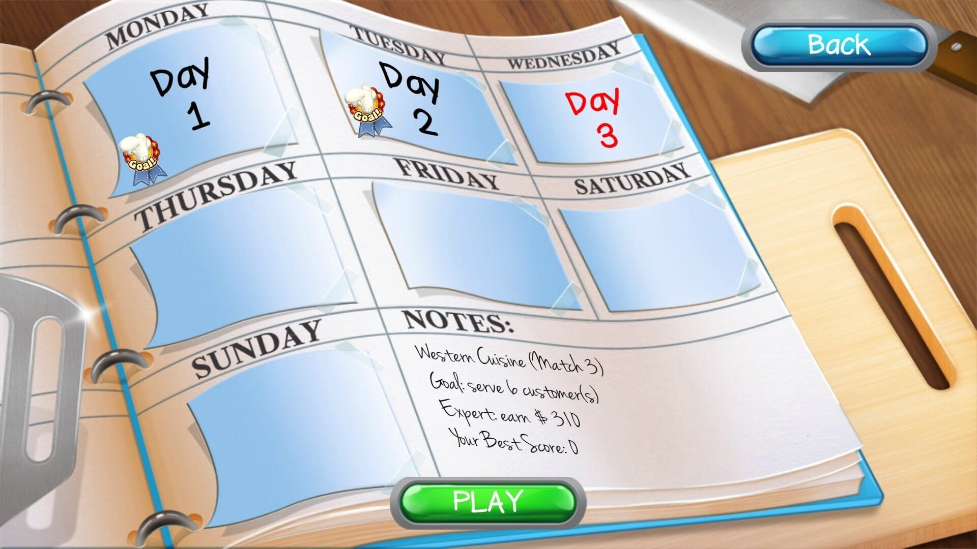 Rorys Restaurant Deluxe - Screenshot