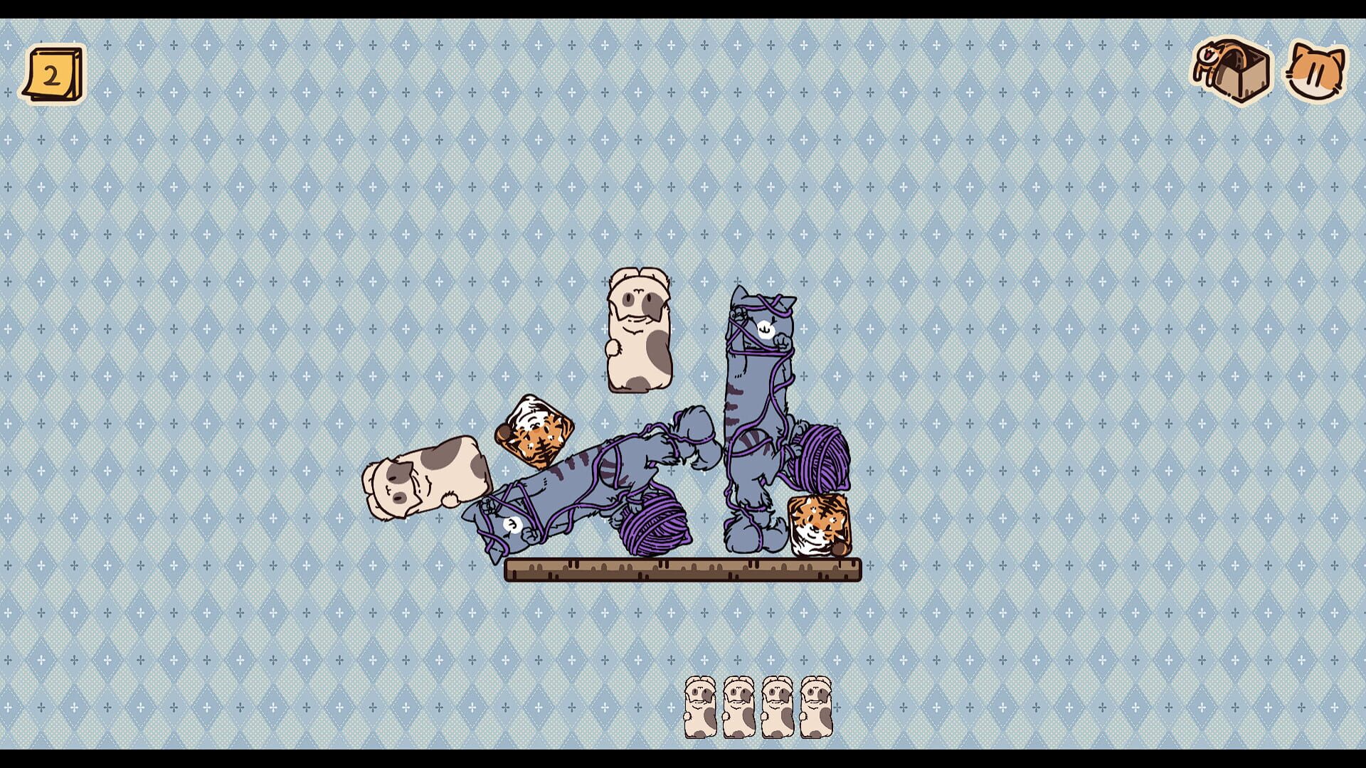 Box Cats Puzzle: Cat Year 2022 - Screenshot