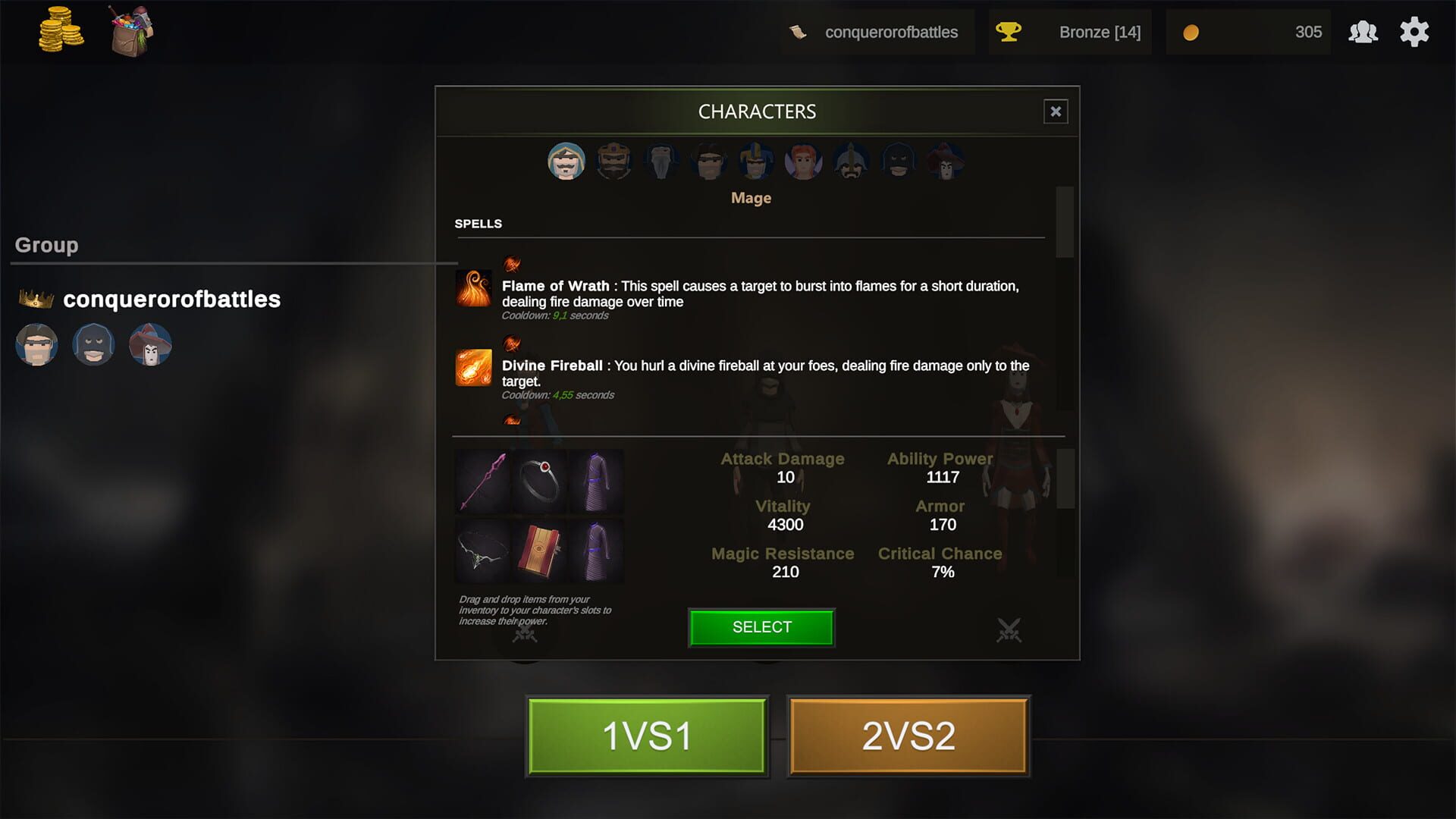 The Conqueror of Battles - Screenshot