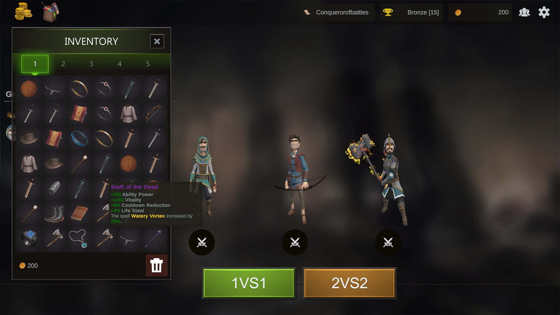 The Conqueror of Battles - Screenshot