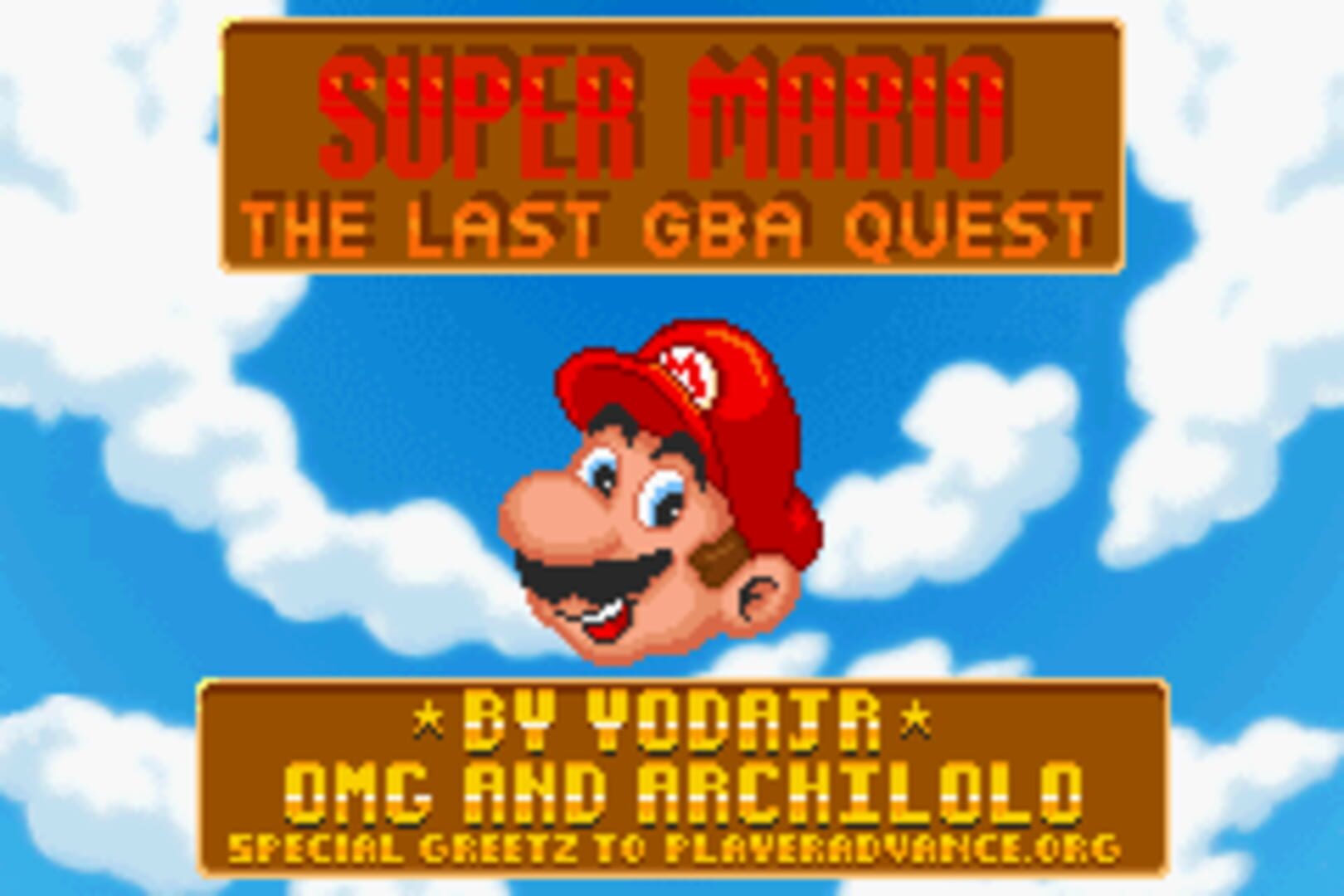 Captura de pantalla - Super Mario: The Last GBA Quest