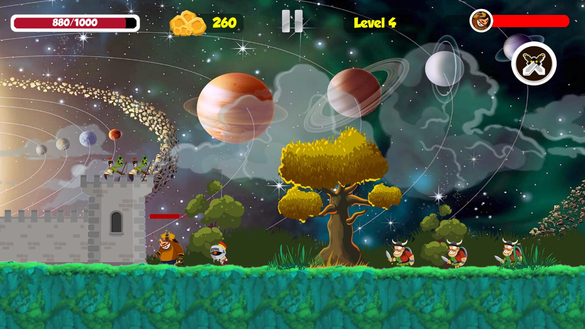 Space Tower Defense - Screenshot