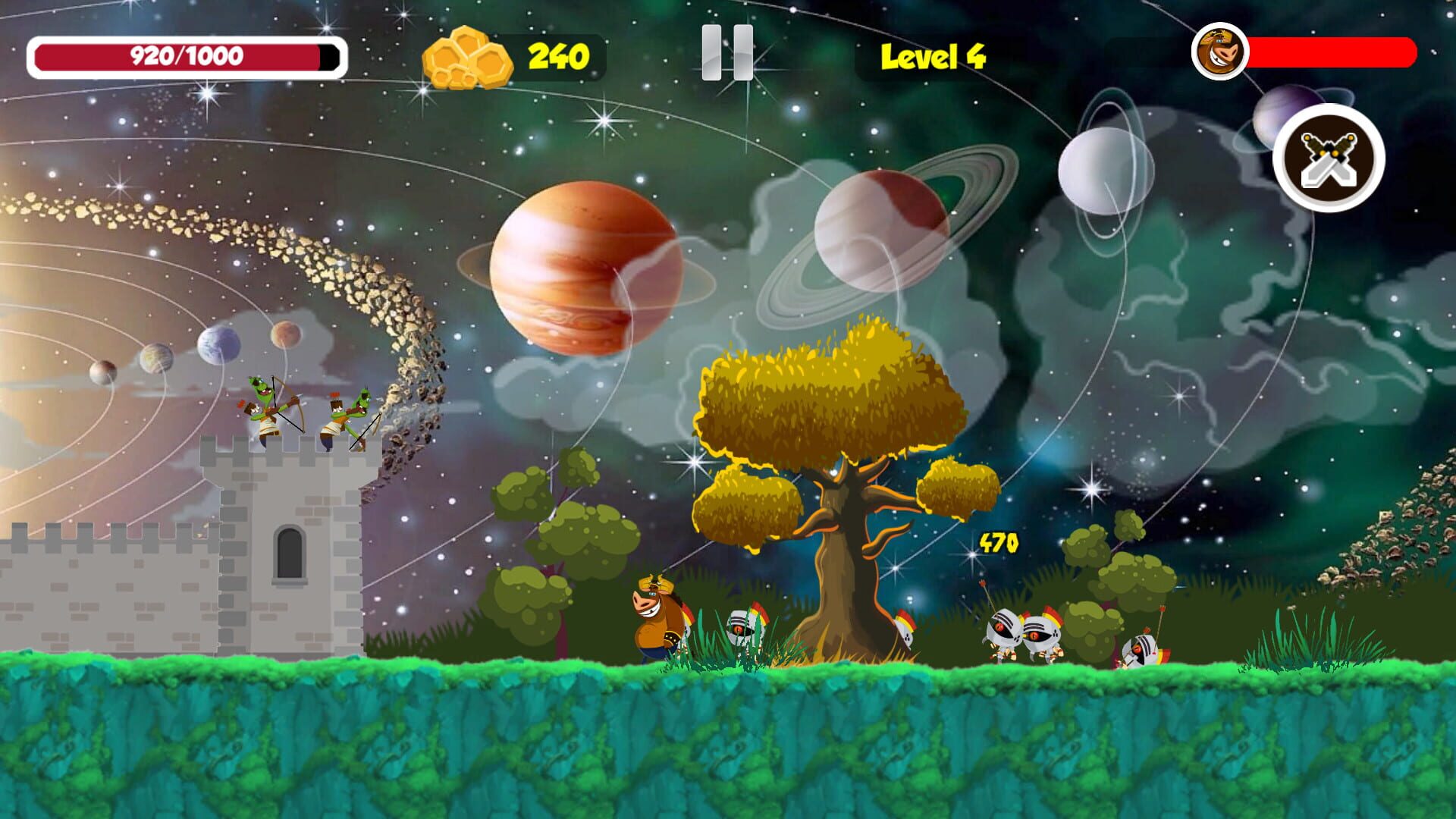 Space Tower Defense - Screenshot
