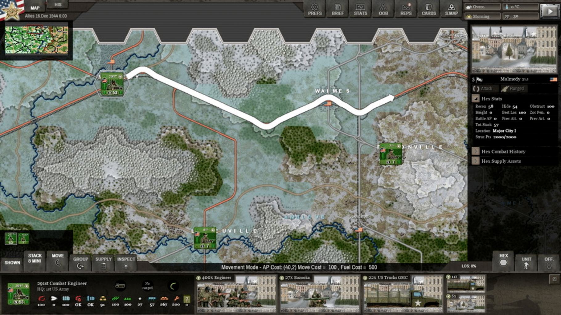 Decisive Campaigns: Ardennes Offensive screenshot