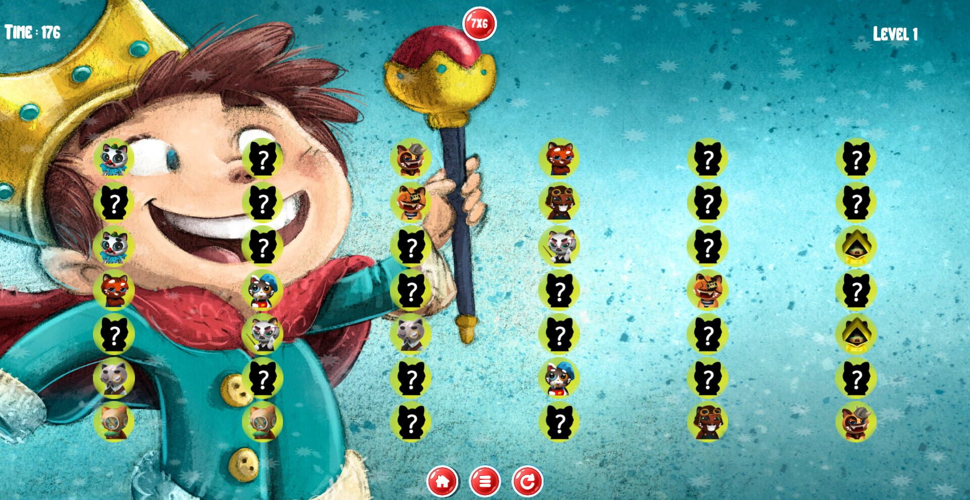 Find the Cats: Memory - Screenshot