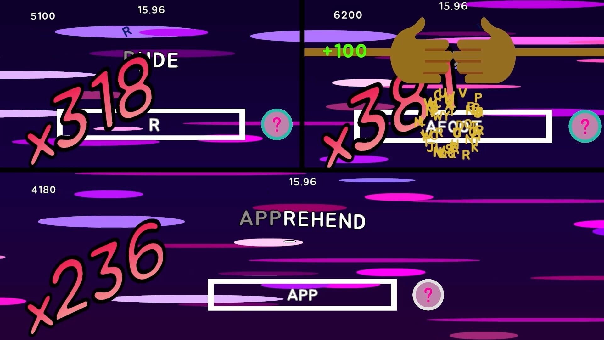 Tricky Typing - Screenshot