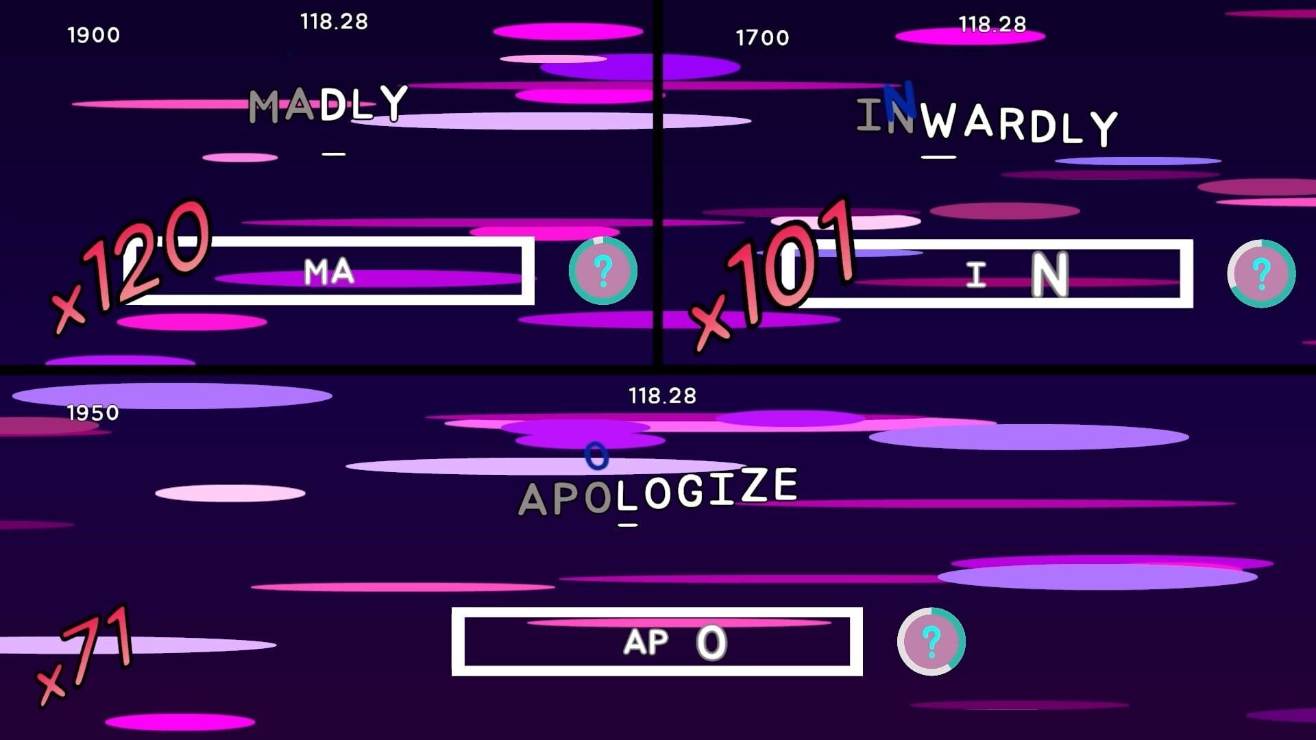 Tricky Typing - Screenshot