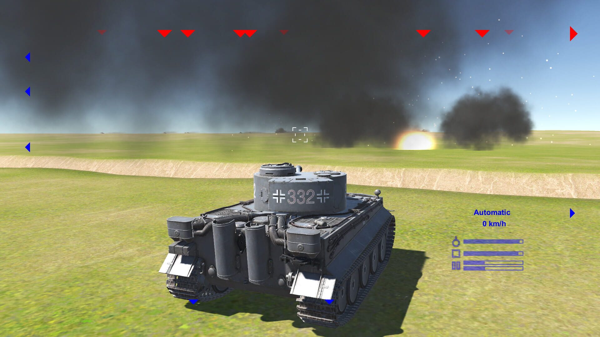 WWII Tanks: Battlefield - Screenshot