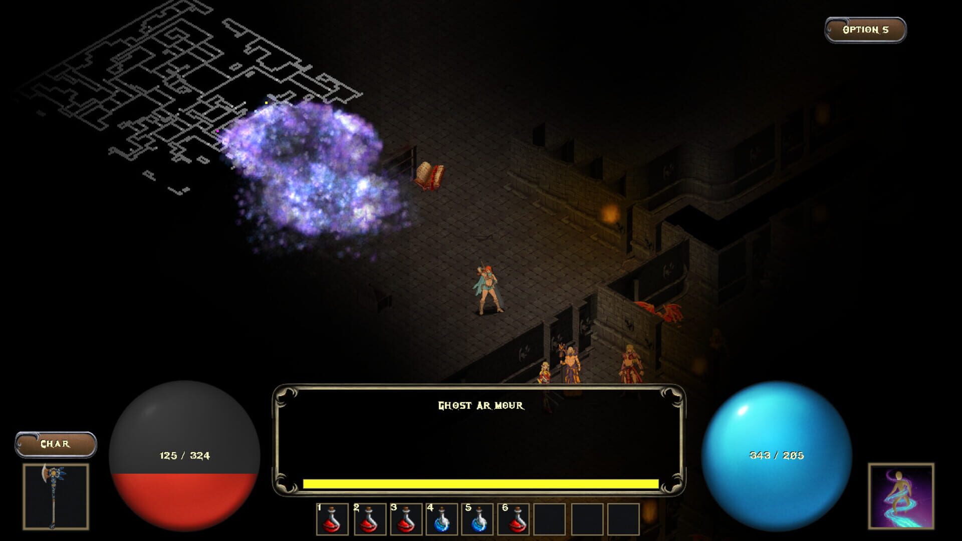 Escape from Deathmark Dungeon - Screenshot