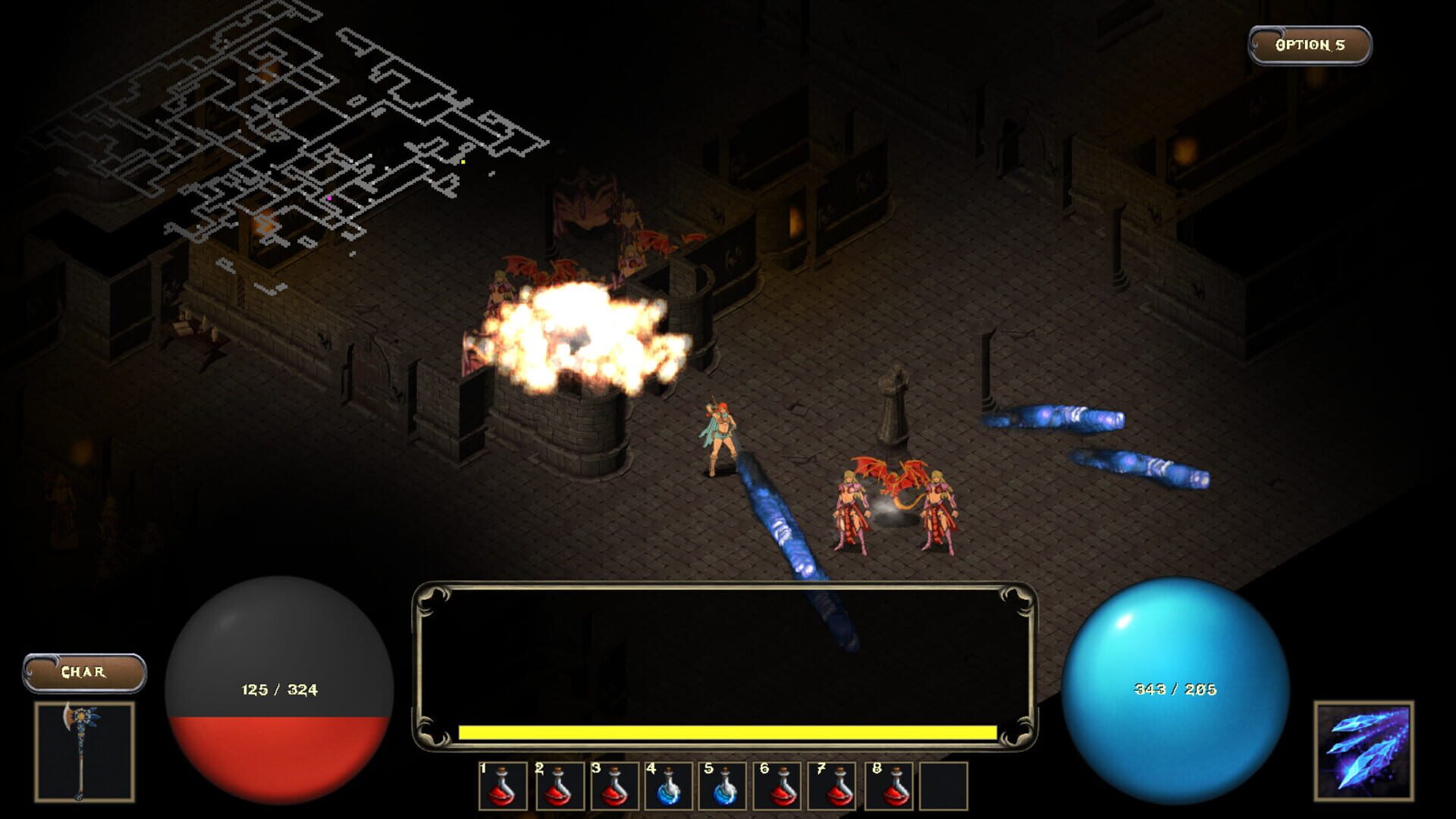 Escape from Deathmark Dungeon - Screenshot
