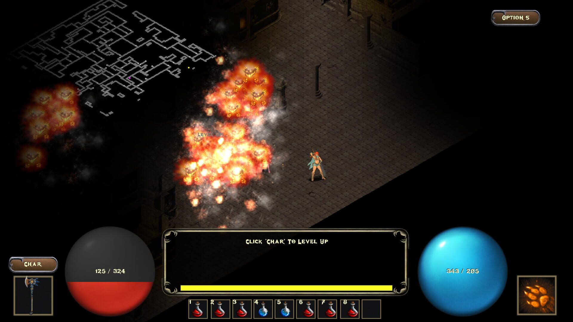 Escape from Deathmark Dungeon - Screenshot
